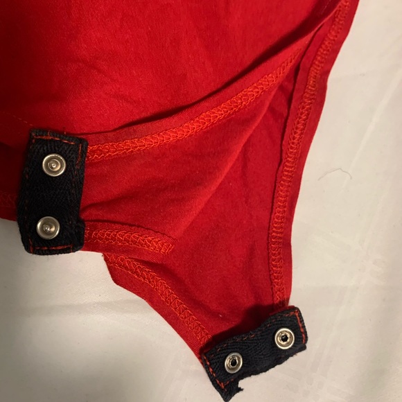 Red Bodysuit - Picture 2 of 3
